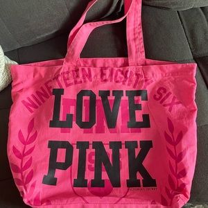 Love Pink Tote bag